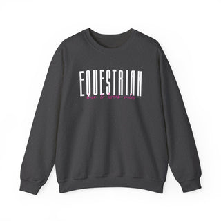 Equestrian Break The Rules Graphic Sweatshirt