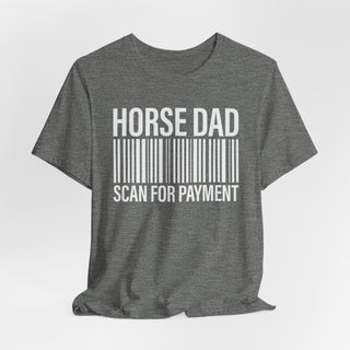Horse Dad - Unisex Jersey T-Shirt