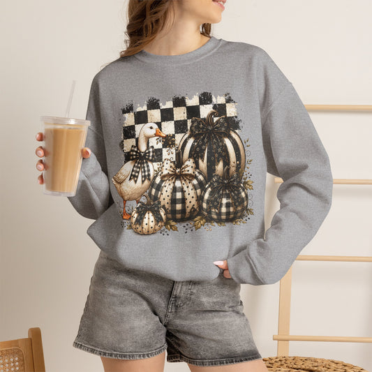 Ducks Checkers Graphic Sweatshirt