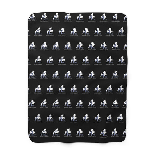 Apex Riding Academy Sherpa Fleece Blanket