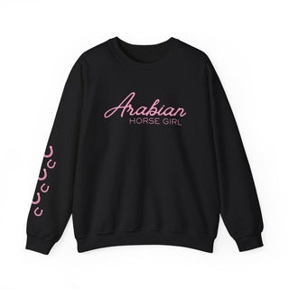 Arabian Horse Girl Unisex Sweatshirt Sleeve Print