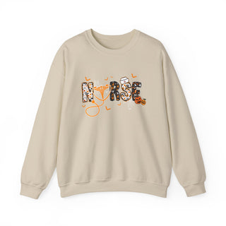Nurse Halloween Graphic Crewneck Sweatshirt