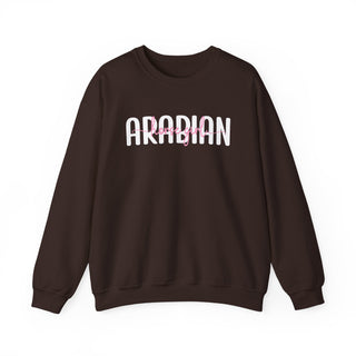 Arabian Horse Girl Pink Unisex Graphic Sweatshirt
