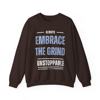 Embrace The Grind Graphic Crewneck Sweatshirt