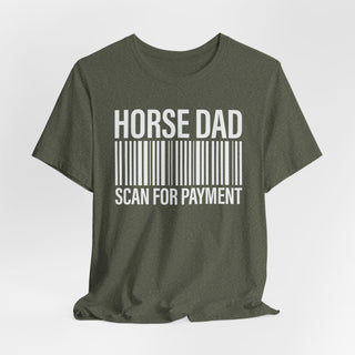 Horse Dad - Unisex Jersey T-Shirt