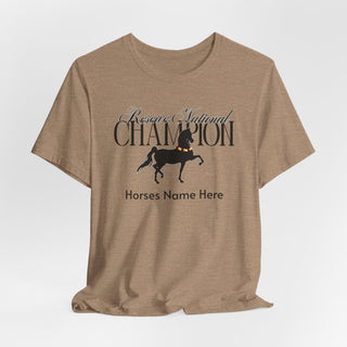 Personalized Reserve Nat'l Champion Arabian (trot)