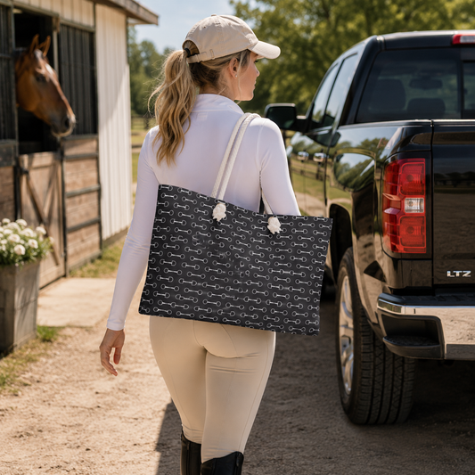 Snaffle Bit Weekender Bag
