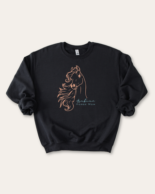 Arabian Horse Mom Graphic Sweatshirt