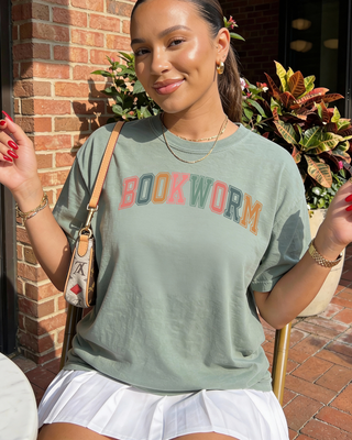 Bookworm Graphic T Shirt
