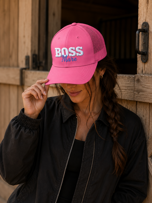 Boss Mare Snapback Trucker Cap