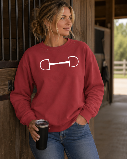 D-Ring Snaffle Graphic Sweatshirt,