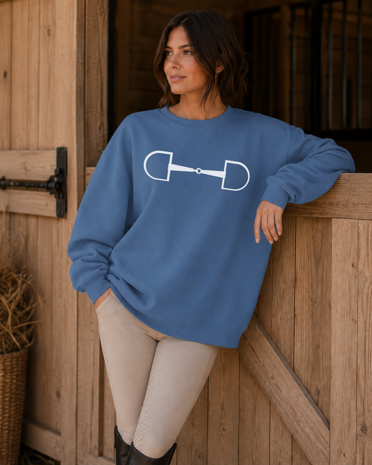 D-Ring Snaffle Graphic Sweatshirt,
