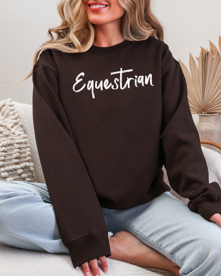 Equestrian Graphic Sweatshirt