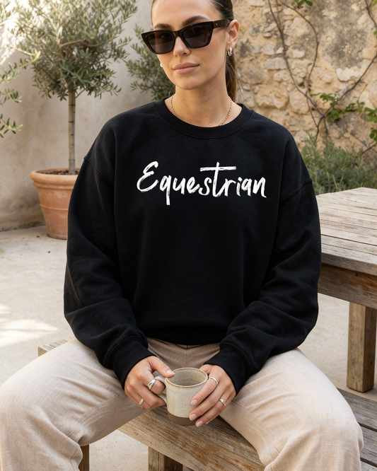 Equestrian Graphic Sweatshirt