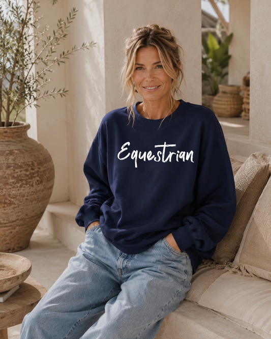 Equestrian Graphic Sweatshirt