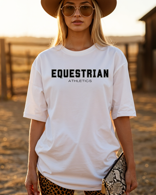 Equestrian Athletics Graphic T Shirt