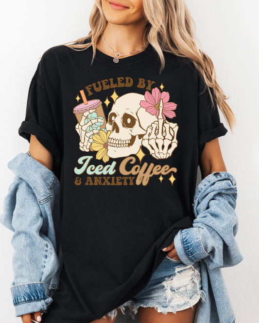 Fueled By Coffee Graphic T-Shirt