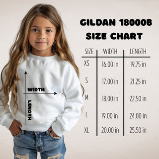 Horse Girl Youth Crewneck Sweatshirt