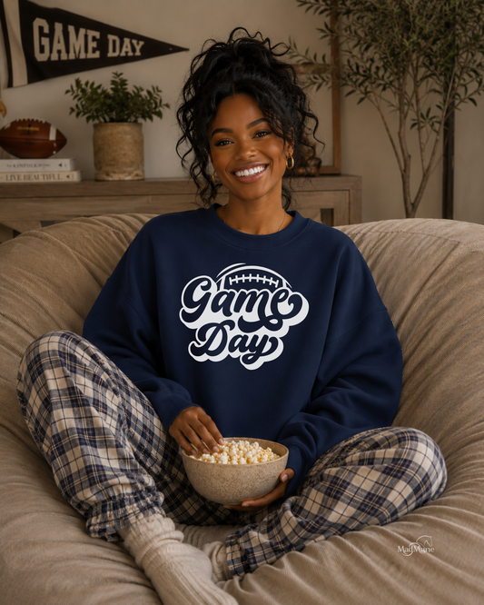 Game Day Football Graphic Sweatshirt