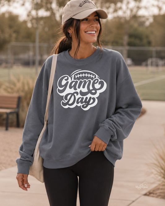 Game Day Football Graphic Sweatshirt