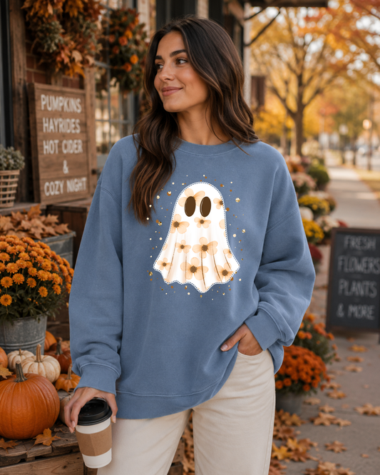 Daisy Ghost Graphic Sweatshirt