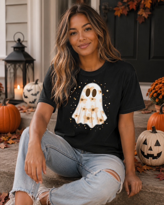 Daisy Ghost Graphic T Shirt
