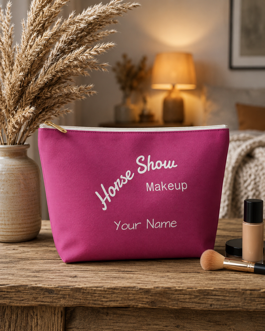 Horse Show Makeup Bag | Travel