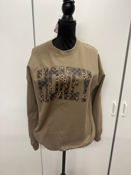 Honey Cheetah Sweatshirt