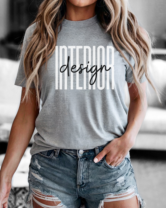 Interior Design Graphic T Shirt