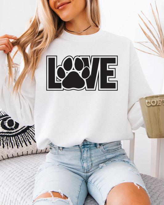 Love Paw Sweatshirt