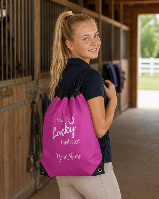Lucky Personalized Helmet/Gear Bag