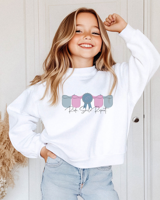Ride Smile Repeat Youth Crewneck Sweatshirt