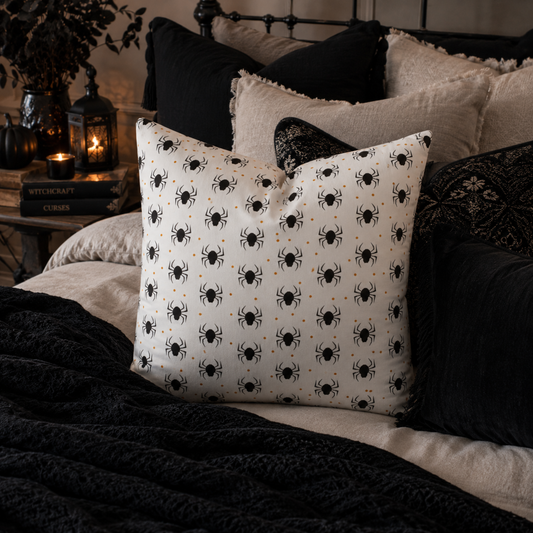 Spider Pattern Pillow Cover