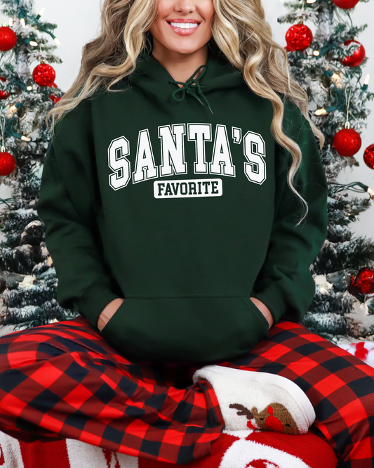 Santas Graphic Hooded Sweatshirt