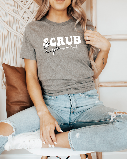 Scrub Life Graphic T-Shirt