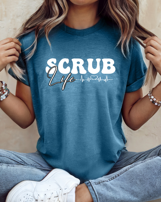 Scrub Life Graphic T-Shirt