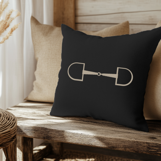 English Bit Square Pillowcase