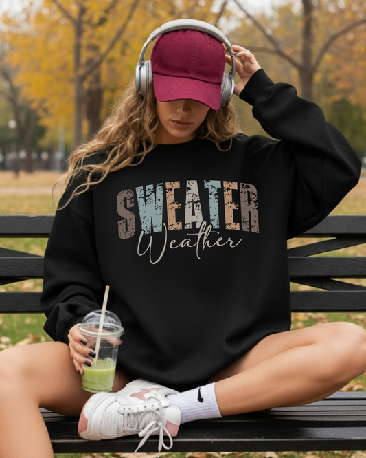 Sweater Weather Graphic Sweatshirt