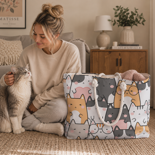 Kitty Cat Weekender Bag