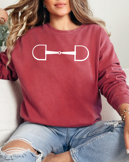 D-Ring Snaffle Graphic Sweatshirt,