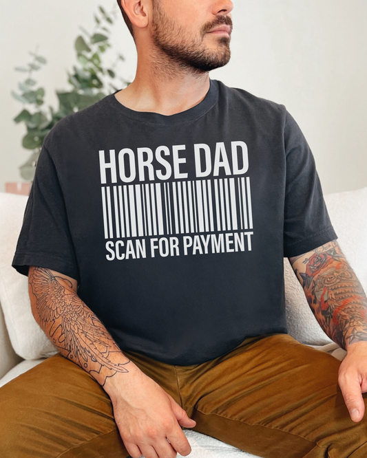 Horse Dad Graphic T-Shirt
