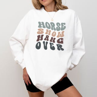 Horse Show Hang Over Graphic Sweatshirt